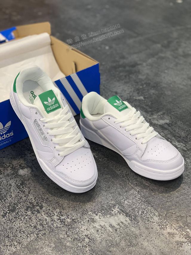 Adidas鞋 阿迪達斯白色板鞋 全新adidas Originals 男女同款  hdx13326